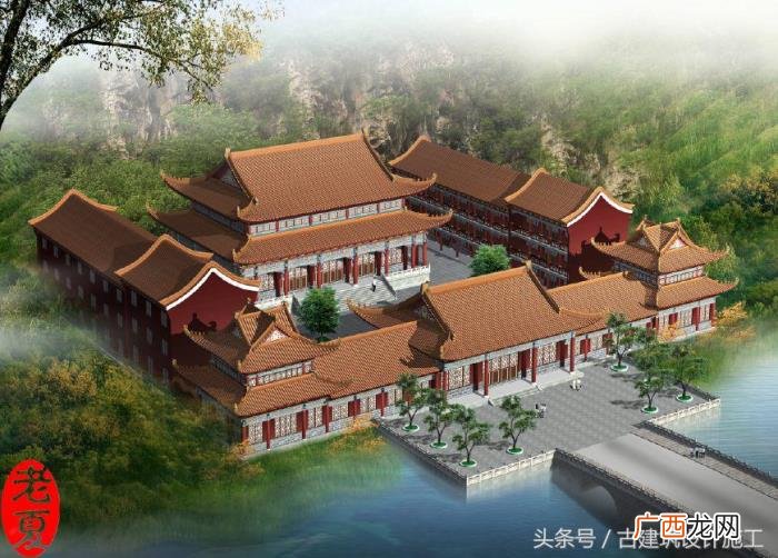 古建筑设计，古建筑设计作品经典欣赏(寺庙设计