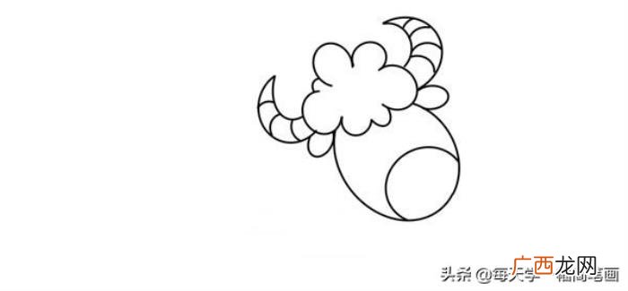 画牛简笔画，每天学一幅简笔画--卡通牛的画法简笔画图片