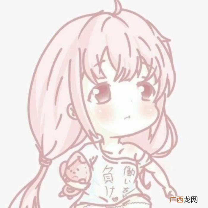 头像粉色系，粉色系动漫头像丨粉色的夏天是怦然心动的