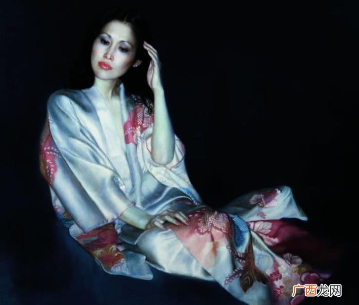 油画陈逸飞，著名画家陈逸飞的女性题材油画作品欣赏
