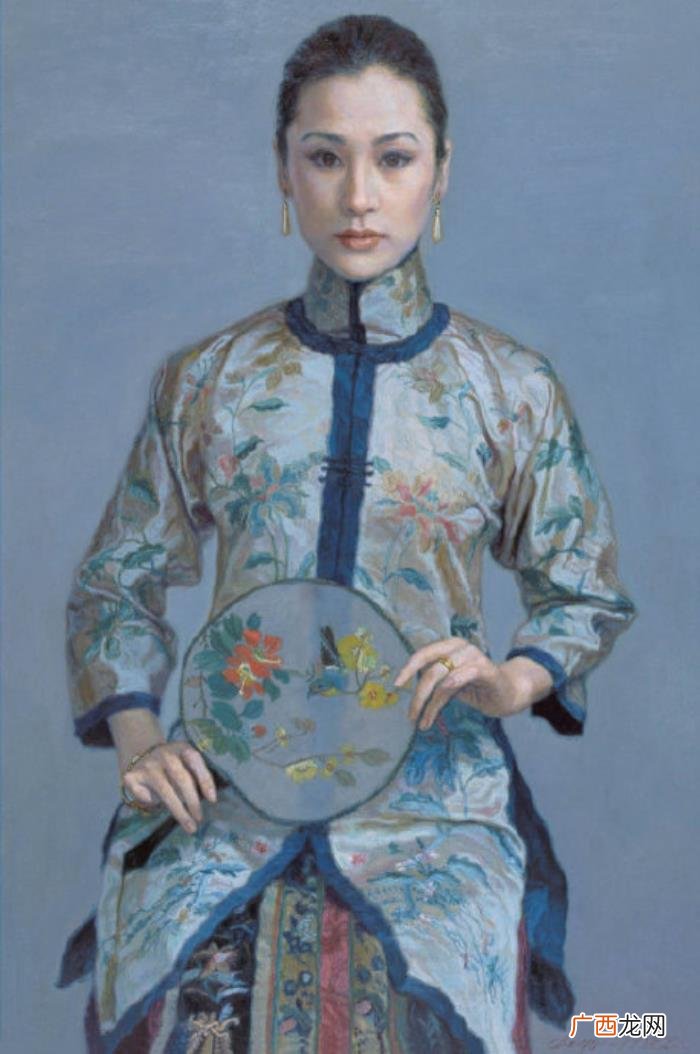 油画陈逸飞，著名画家陈逸飞的女性题材油画作品欣赏