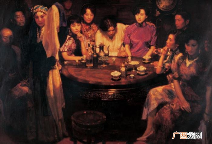 油画陈逸飞，著名画家陈逸飞的女性题材油画作品欣赏