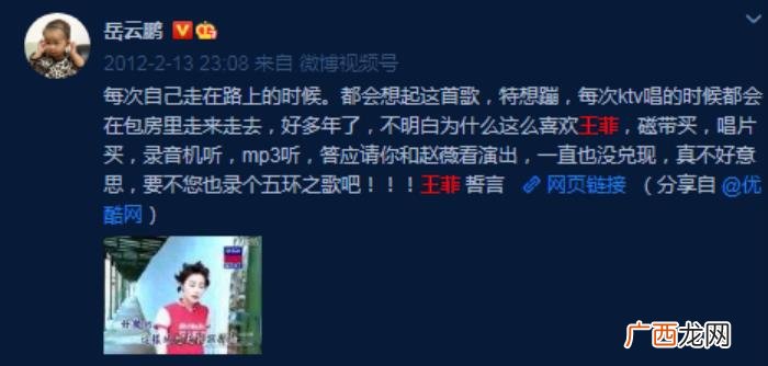 岳云鹏偶像，岳云鹏自曝偶像王菲曾托人加自己好友