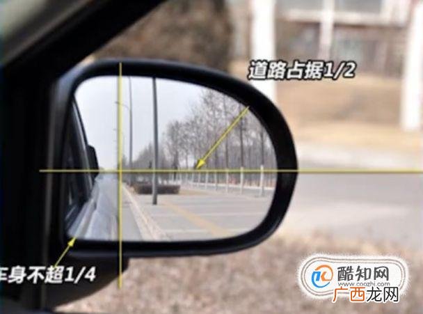 开车时如何通过后视镜判断后车距