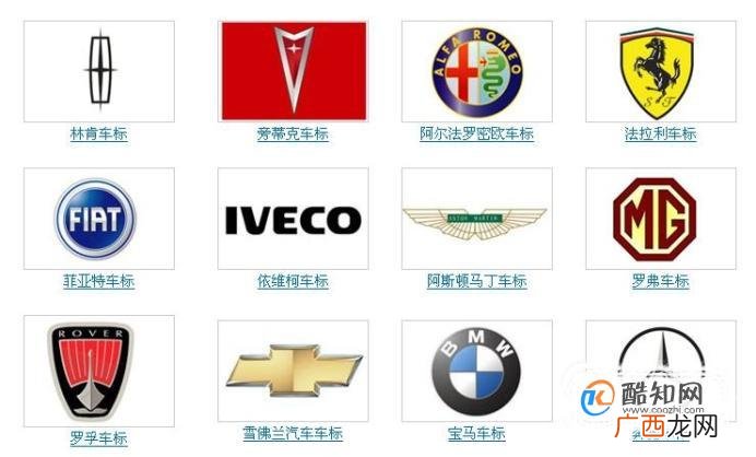车标大全介绍