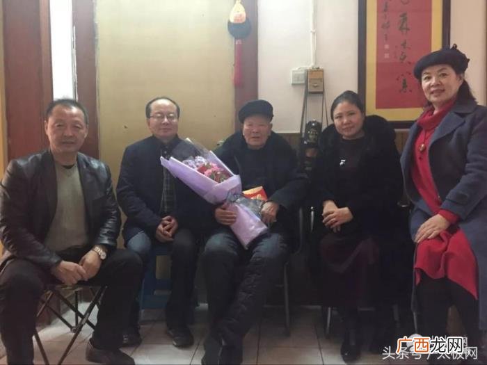 白文祥武术，陕西省市武术协会领导元宵节看望老武术家