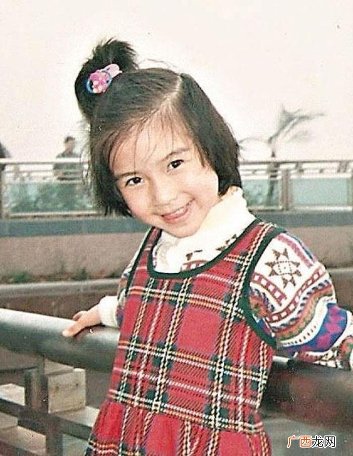 杨颖小时候，看Angelababy小时候就知道