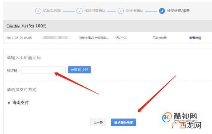 如何网上处理交通违章