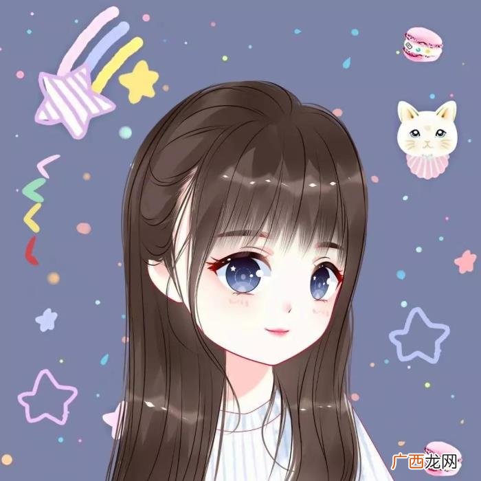 卡通头像女，一张张神仙又美丽的卡通女生微信头像