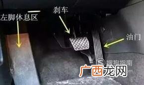 开车时脚怎么放