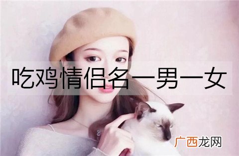 吃鸡情侣名一男一女，简短好听的情侣名