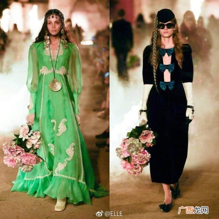 李宇春倪妮，Gucci品牌宠儿李宇春和倪妮出席早春时装秀