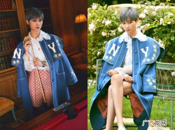 李宇春倪妮，Gucci品牌宠儿李宇春和倪妮出席早春时装秀