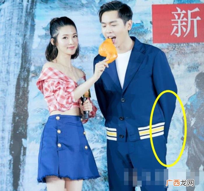 罗晋李一桐，罗晋跟李一桐拍宣传照被吐槽小动作太多