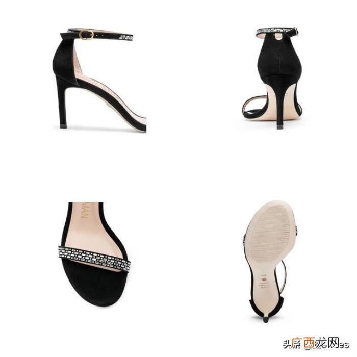 李沁穿凉鞋，李沁同款S&amp;amp;W钻带?高跟凉鞋