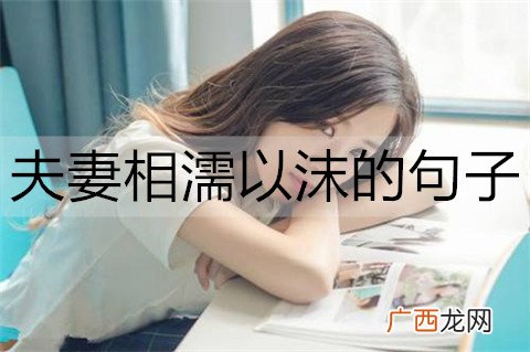 夫妻相濡以沫的句子，平凡却感人的情话