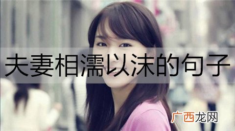 夫妻相濡以沫的句子，平凡却感人的情话