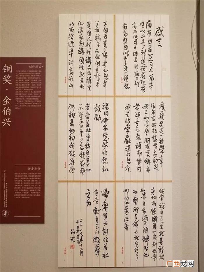 六届兰亭奖，78岁的他凭借8个大字夺得第六届兰亭奖铜奖