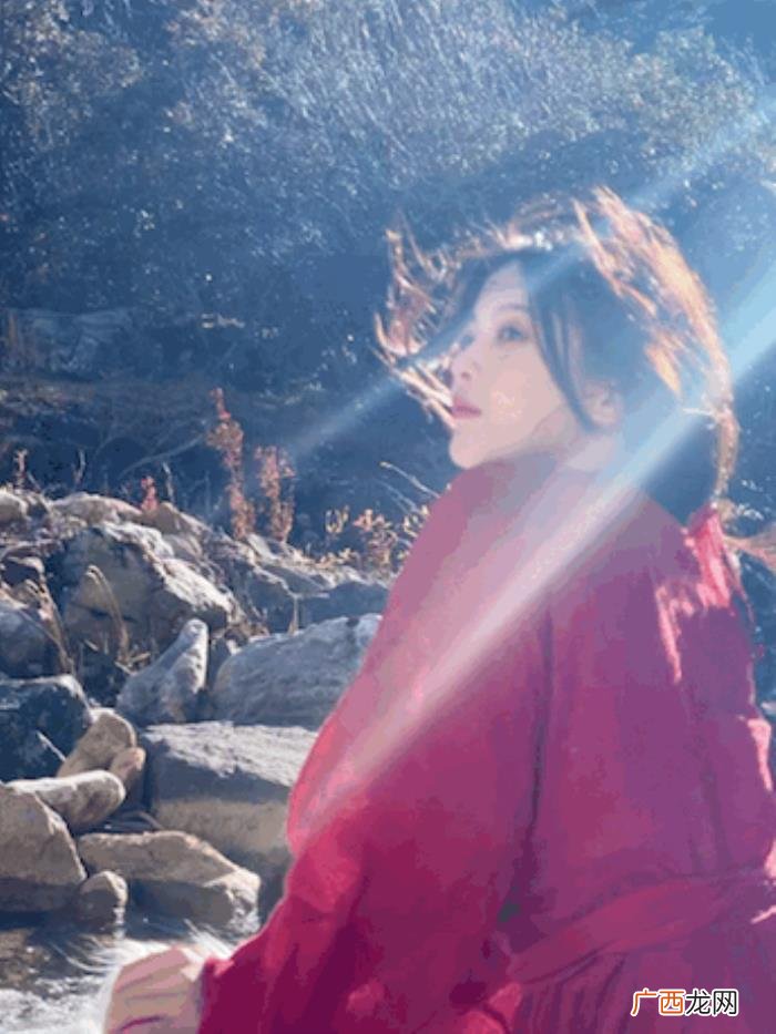 杨超越造型，为什么杨超越的红衣汉服造型这么美