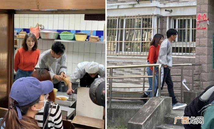 高圆圆发型，高圆圆穿橘红色毛衣留短发妩媚动人