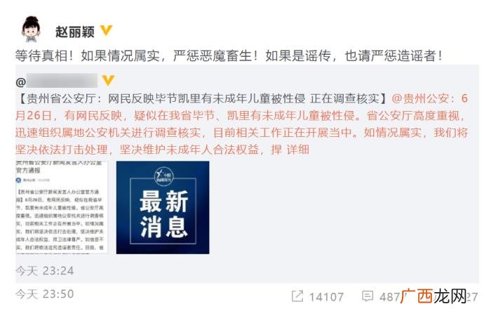 赵丽颖胡歌，赵丽颖胡歌为孤儿院儿童疑遭性侵发声