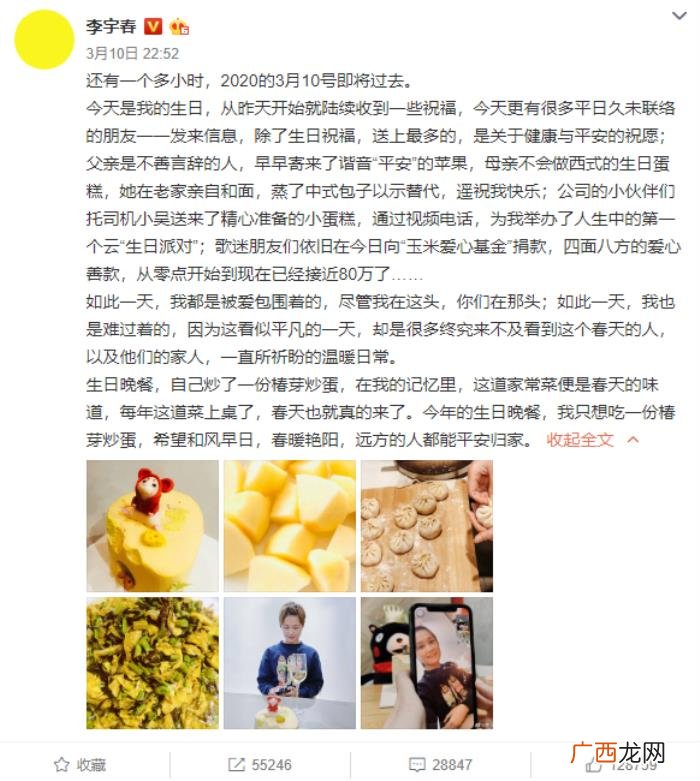 李宇春粉丝，李宇春粉丝为偶像庆生捐款108万