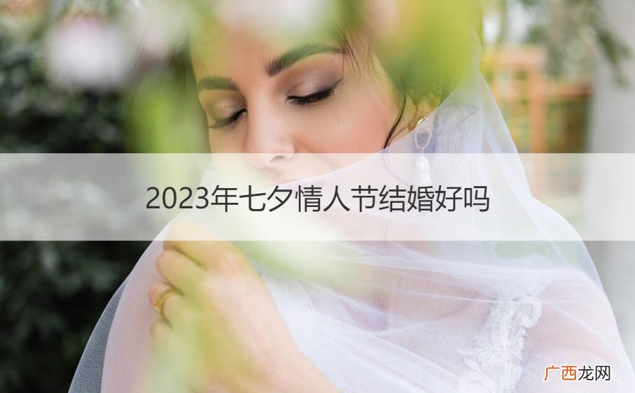 2020年的七夕情人节 2023年七夕情人节结婚好吗