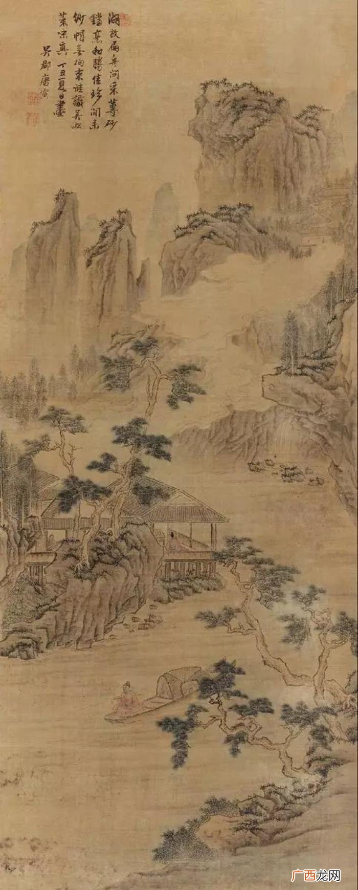 唐伯虎画价格，世人笑我太疯癫--唐伯虎高清书画作品30幅