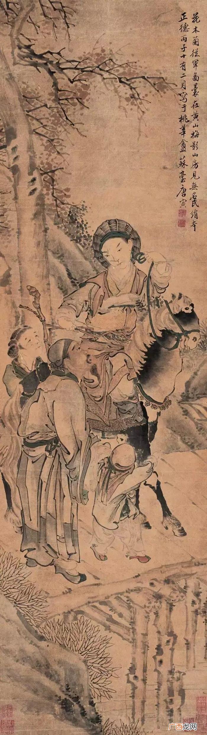 唐伯虎画价格，世人笑我太疯癫--唐伯虎高清书画作品30幅