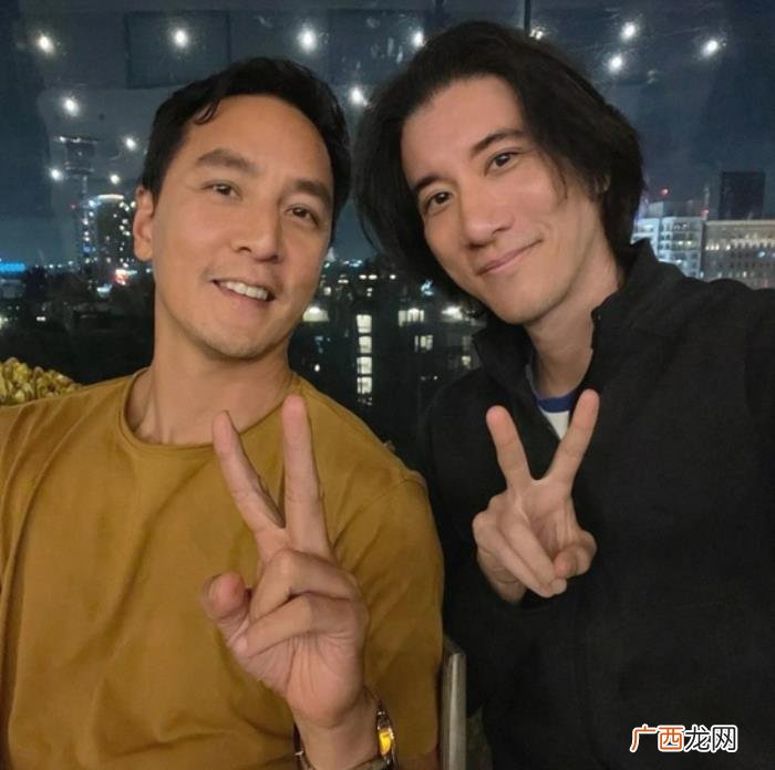 吴彦祖和王力宏谁更帅,王力宏晒与吴彦祖合照