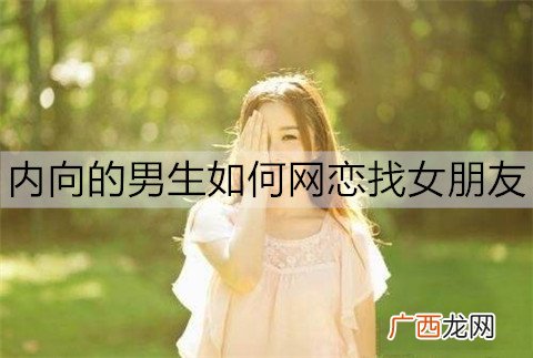 内向的男生如何网恋找女朋友？