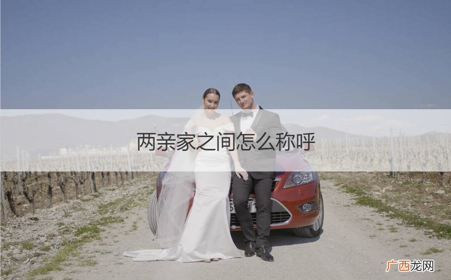 两亲家之间怎么称呼