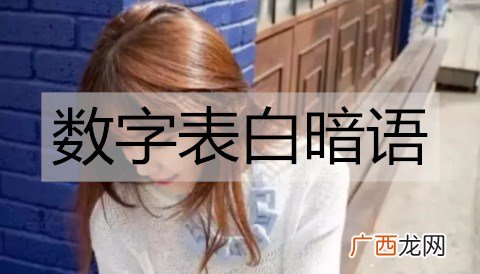 数字表白暗语，用数字表达喜欢你