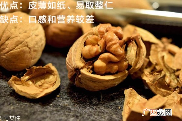 纸皮核桃和厚壳核桃哪个好 核桃3种厚度大pk