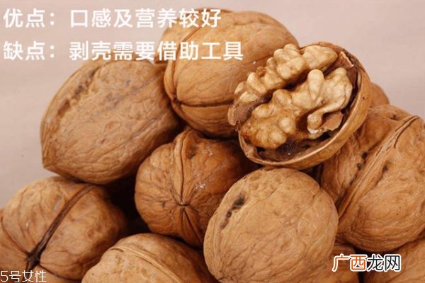 纸皮核桃和厚壳核桃哪个好 核桃3种厚度大pk