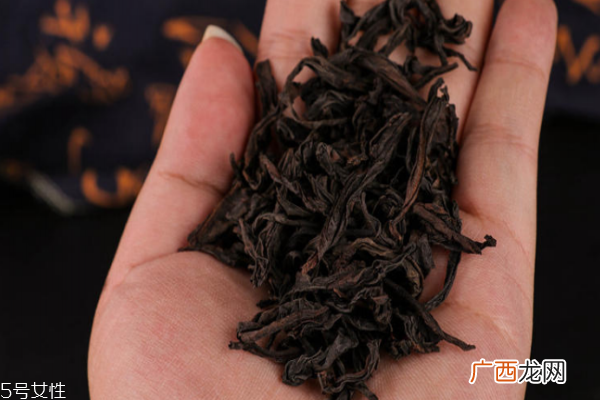 大红袍茶叶形状图片 真假对比图