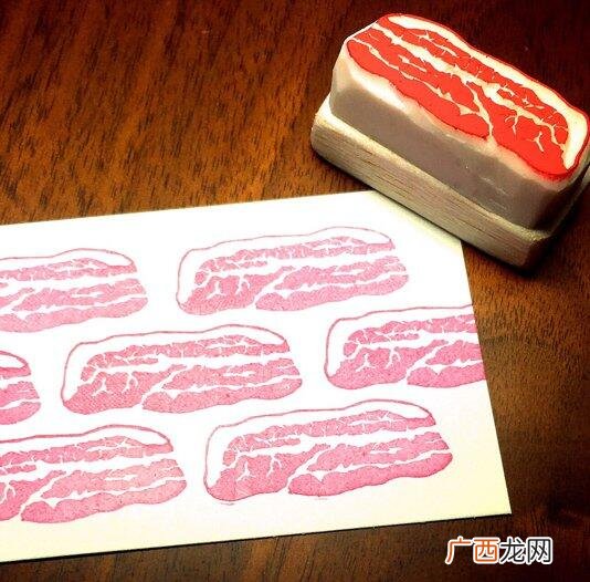 五花肉橡皮章怎么做？仿真名人、食物橡皮章如何制作？