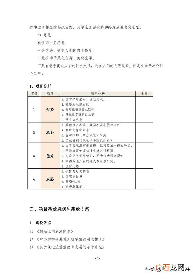 研学旅行的商务洽谈 创新创业计划书大学生旅游