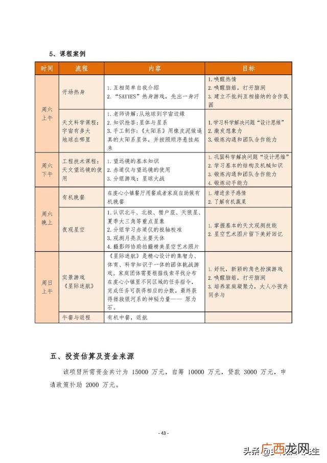 研学旅行的商务洽谈 创新创业计划书大学生旅游