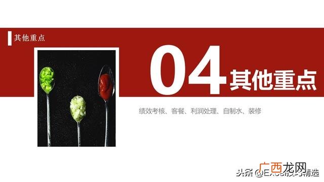 餐饮创业计划书模板ppt 开店策划方案ppt