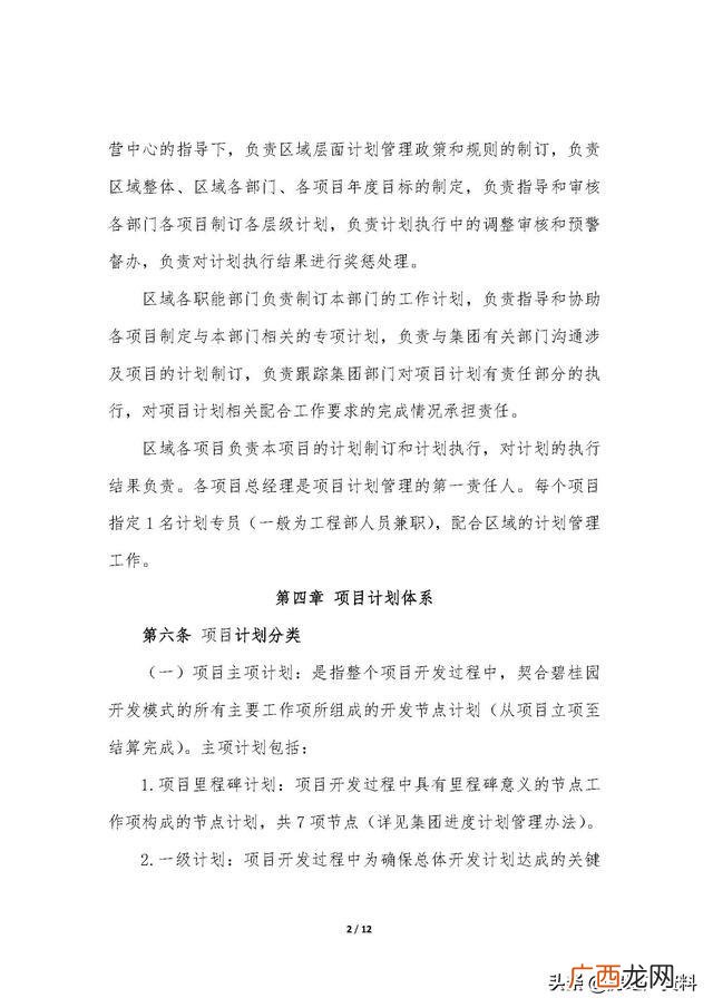 项目计划书模板范文,运营计划书模板