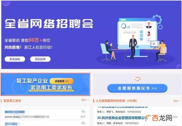 浙江就业网官网 浙江创业项目网