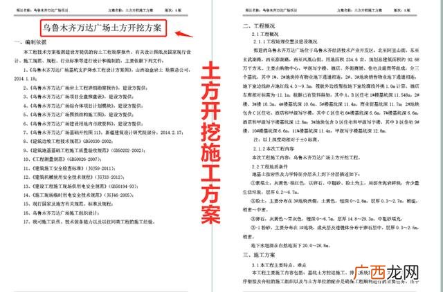 施工方案模板,工程项目施工计划书模板