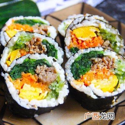 韩国紫菜包饭种类 紫菜包饭菜单