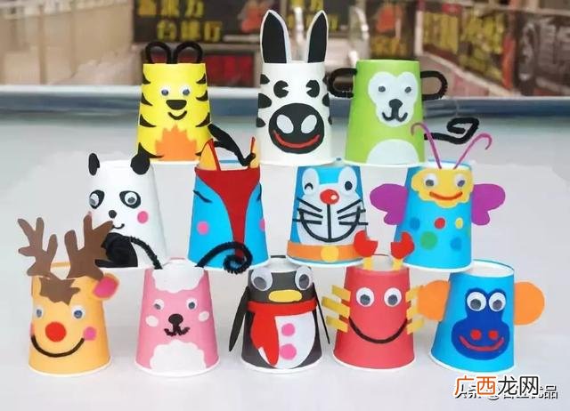 纸杯工艺 适合儿童做的手工艺品