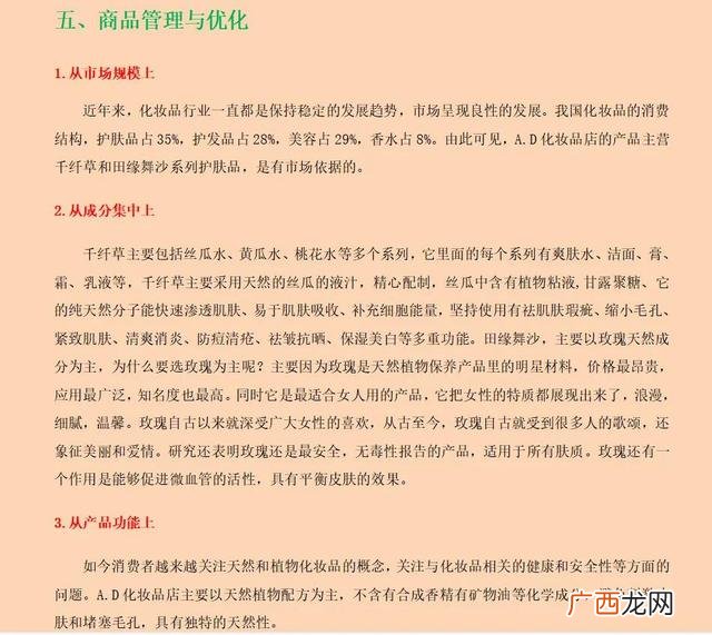 创建公司商业计划书 新公司运营计划书