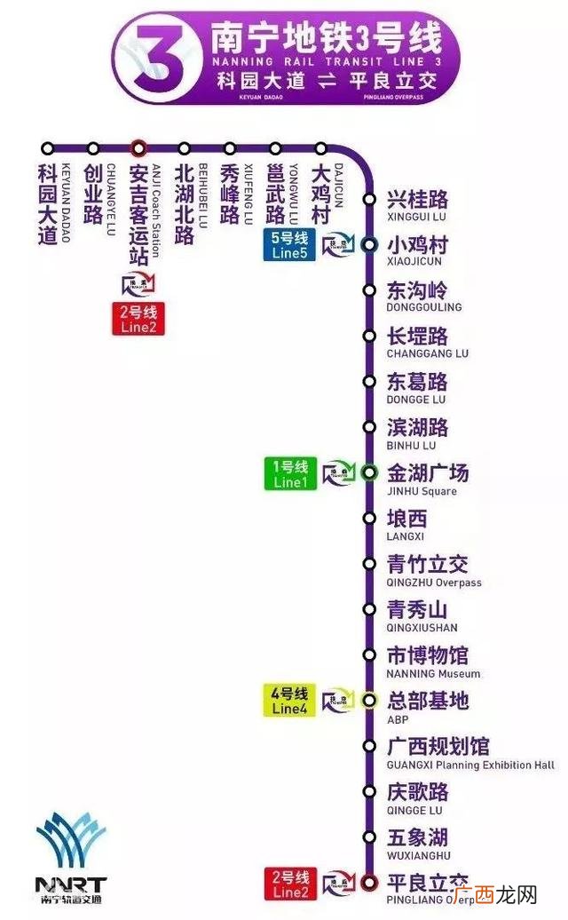 南宁地铁3号线所有站点 南宁三号地铁创业路站周边环境