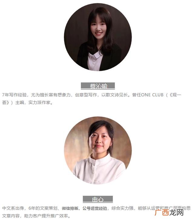 团队介绍文案 创业管理团队介绍