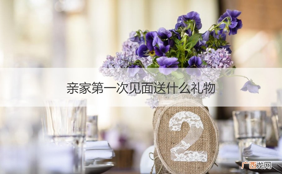 亲家第一次见面送什么礼物最好 亲家第一次见面送什么礼物