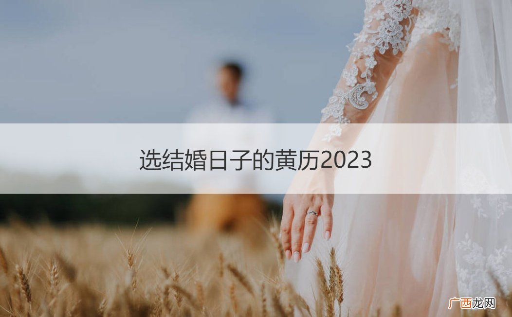 选结婚日子的黄历2023